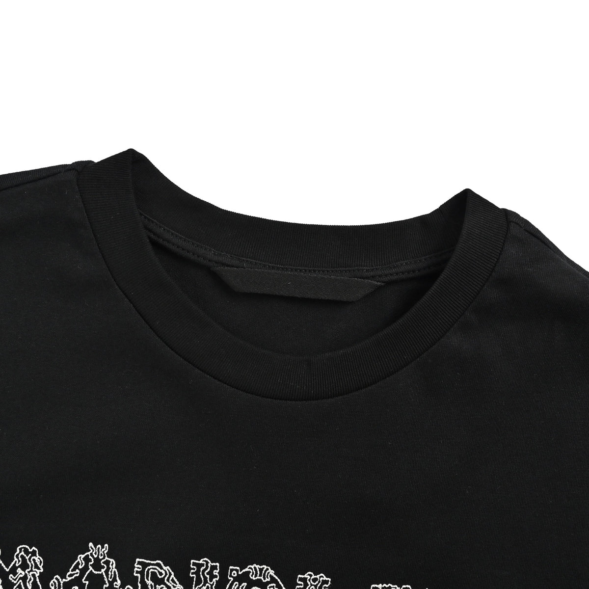 Moncler/mask space embroidered logo embroidered short sleeves