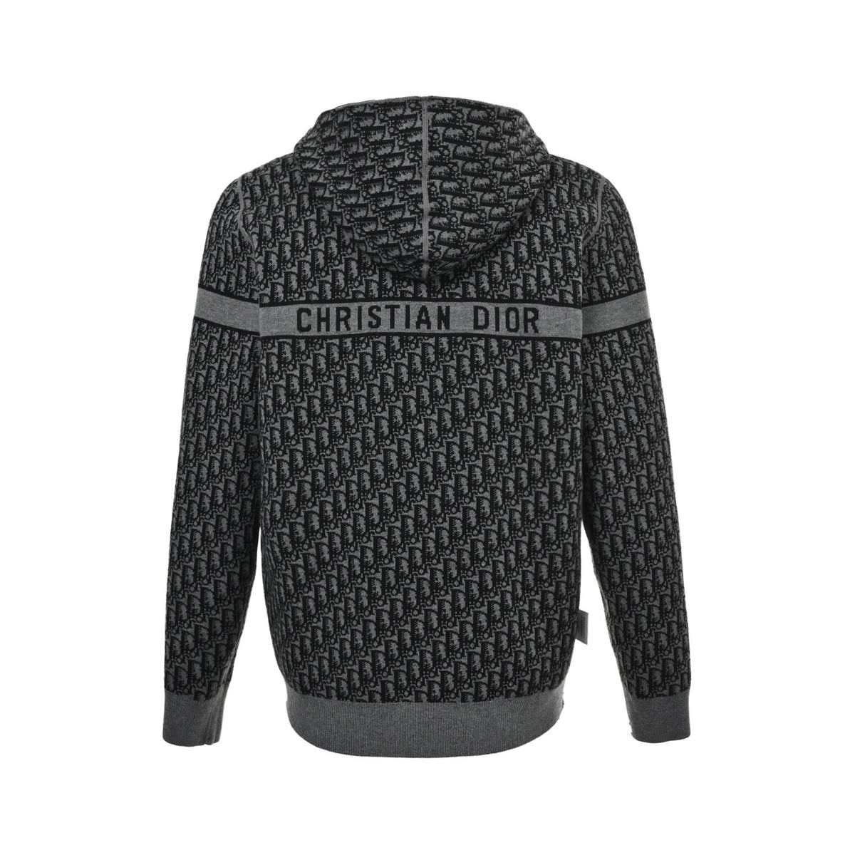 Dior presbyopia jacquard knitted cashmere reversible jacket
