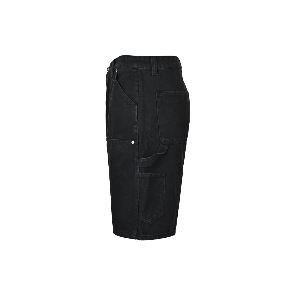 Chrome Hearts/Chrome Heart leather label cross denim shorts