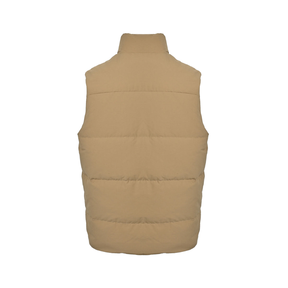 Prada triangle logo double pocket down vest