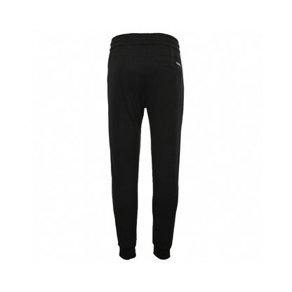 Burberry inlaid metal war horse logo trousers