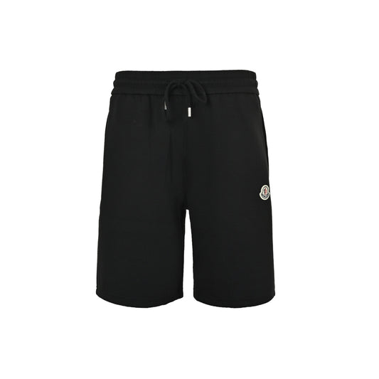 Moncler/Mask logo embroidered shorts