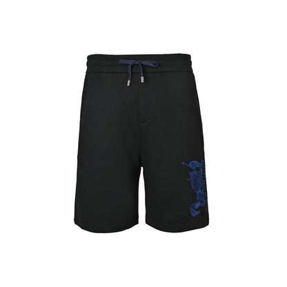 Burberry War Horse Knight Embroidered Shorts