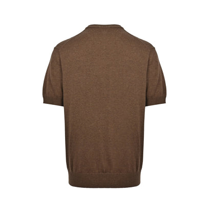 Loro Piana LP crew neck knitted short sleeves