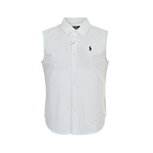 Ralph Lauren Oxford cloth sleeveless shirt