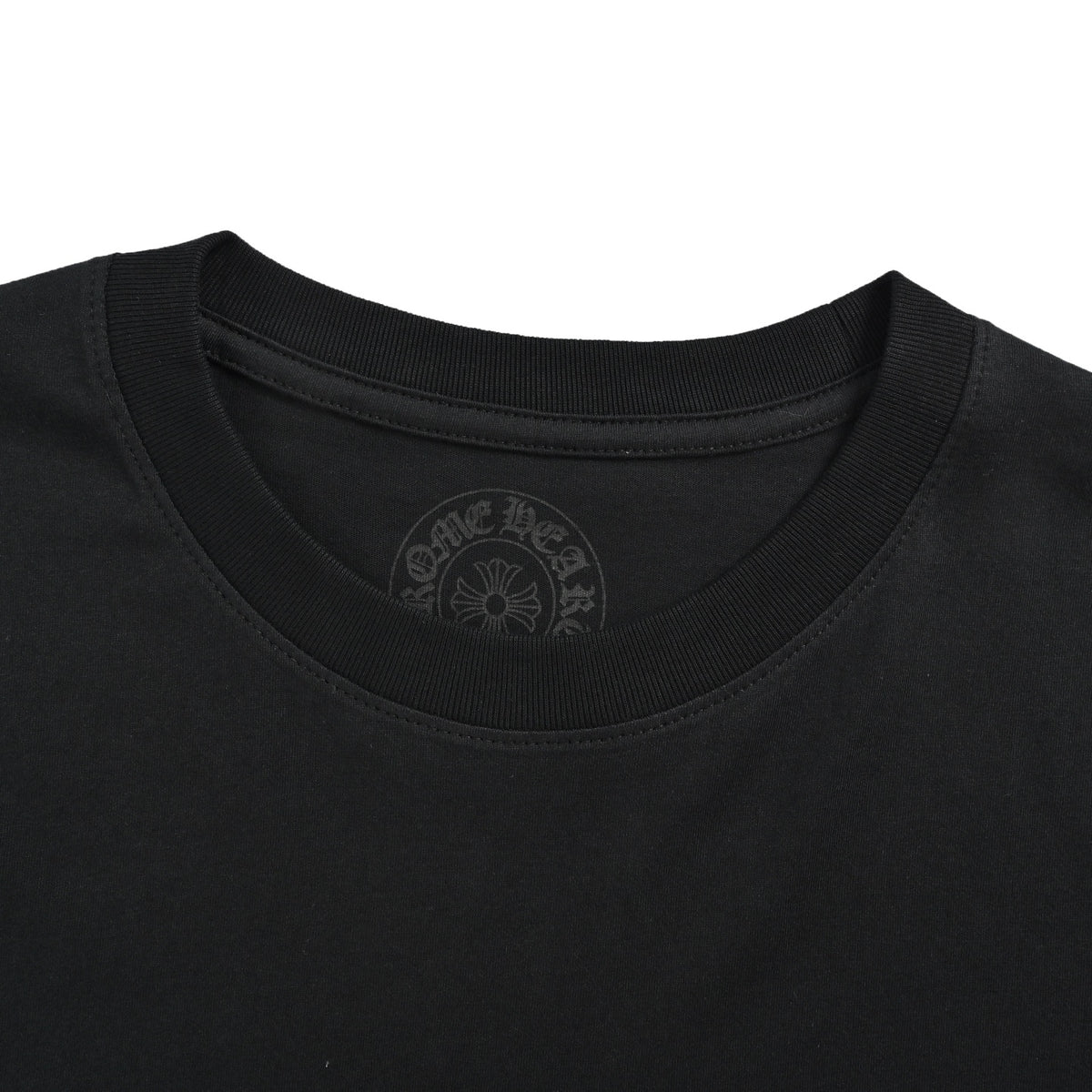 CHROME HEARTS/Chrome Heart Skull Visual Cross Print Short Sleeves