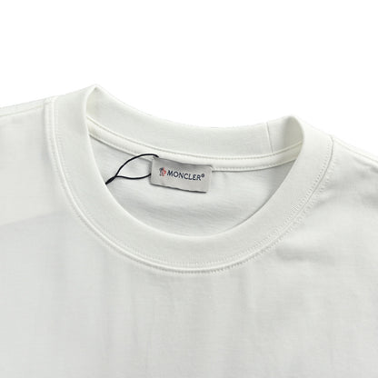 Moncler/mask ghosting logo print short sleeves