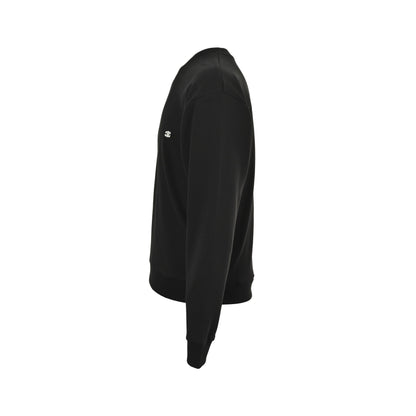 Celine 25Fw Arc de Triomphe embroidered logo round neck sweatshirt