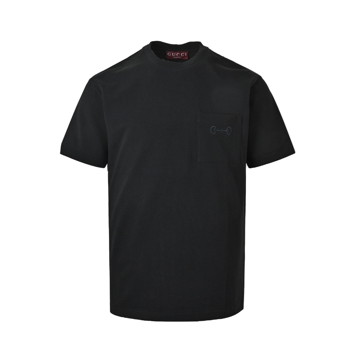 Gucci 26ss pocket horsebit embroidered short sleeves