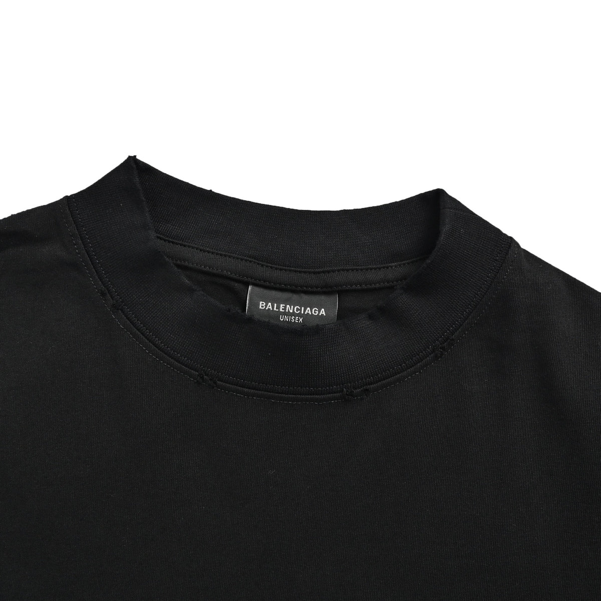 Balenciaga blurred letter print short sleeves