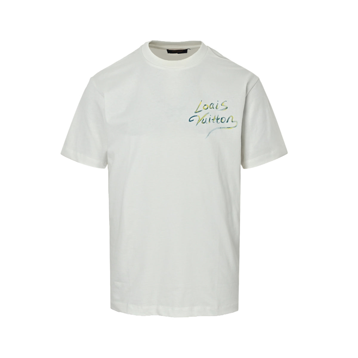 LouisVuitton/Louis Vuitton watercolor fireworks inkjet short sleeves