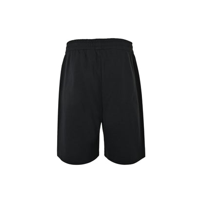 Burberry small letter embroidered drawstring shorts
