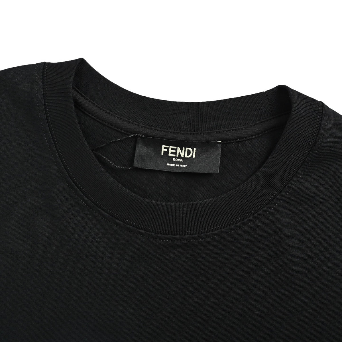 Fendi little monster eyes printed short sleeves