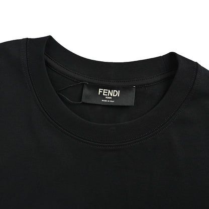 Fendi little monster eyes printed short sleeves