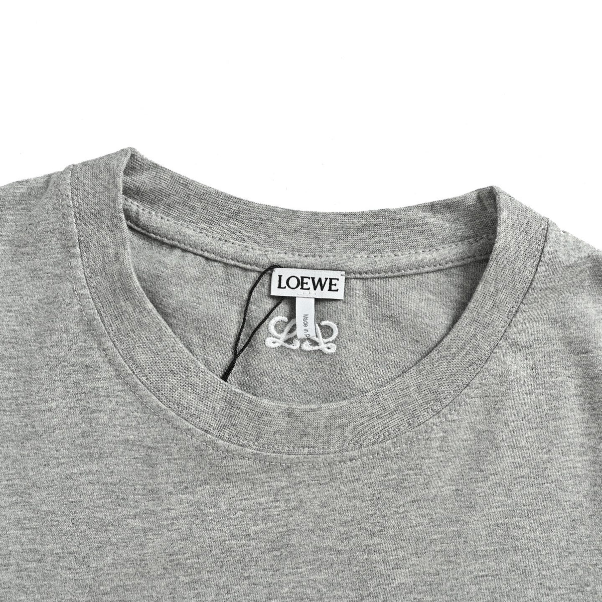 Loewe 26ss anniversary limited edition lion patch embroidered short sleeves