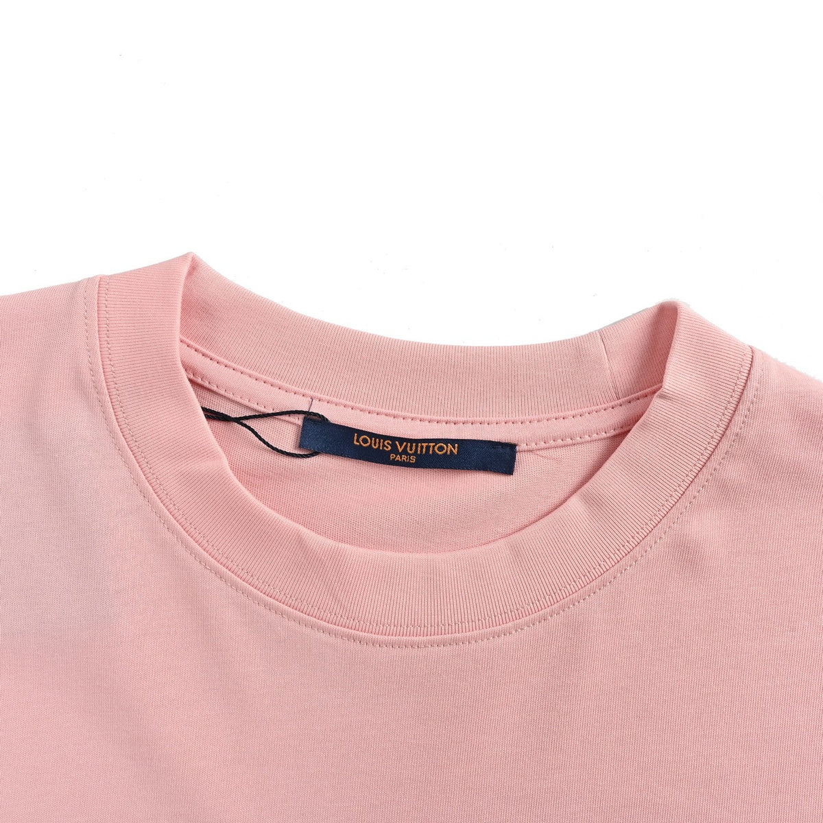 Louis Vuitton three-dimensional embossed logo short sleeves