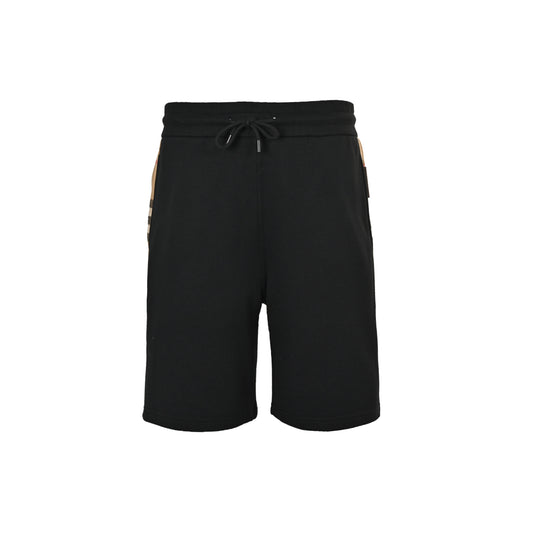 Burberry side plaid patchwork shorts