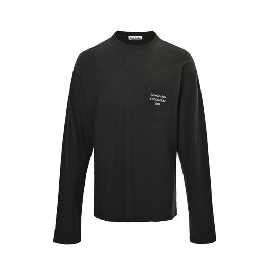 Acne Studios 26ss Pocket Print Long Sleeve T-Shirt