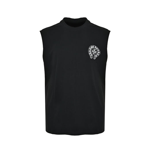 Chrome Hearts Sanskrit horseshoe print vest
