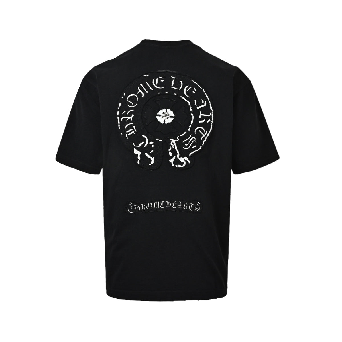 Chrome Hearts/Chrome Heart Patch Horseshoe Cross Patch Short Sleeve