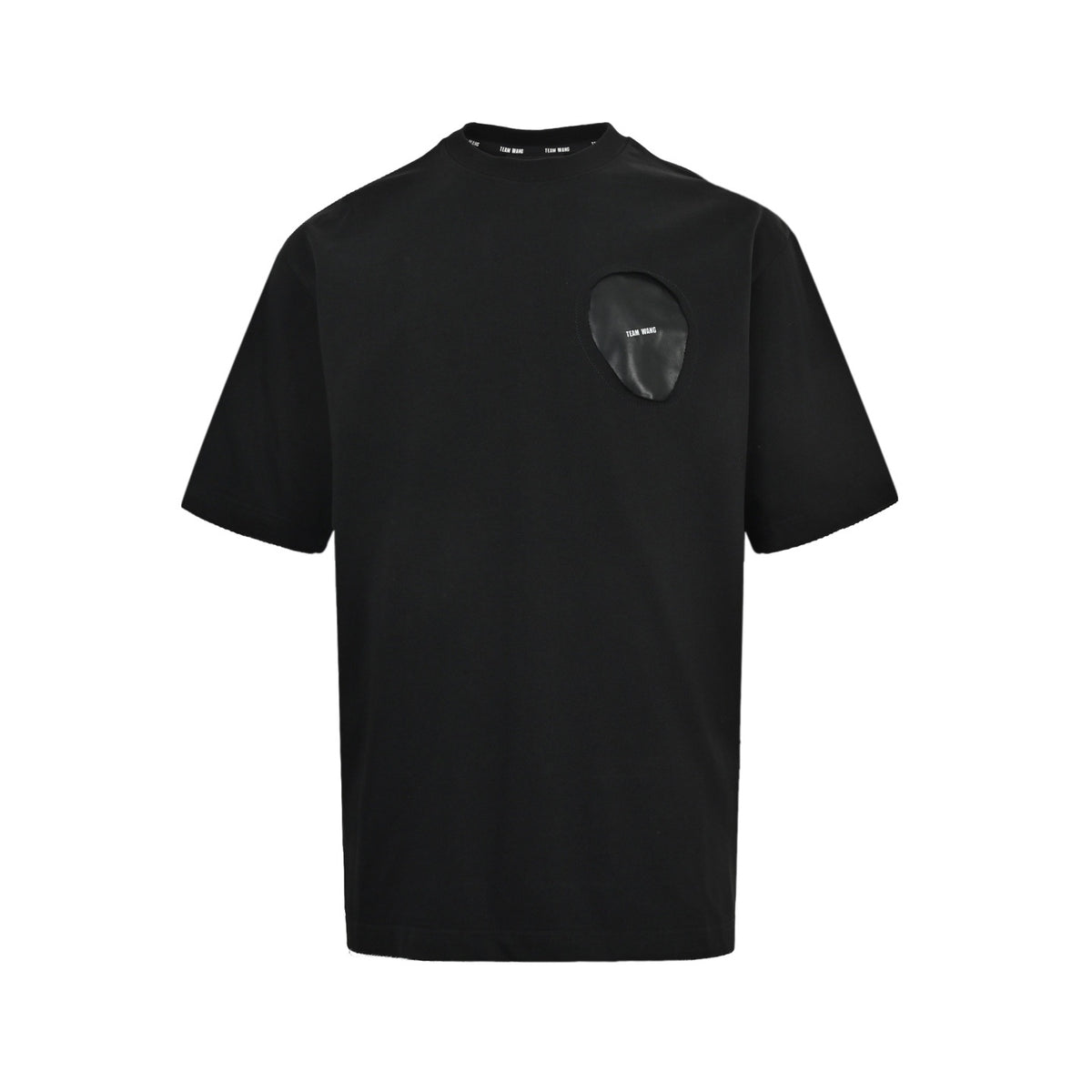 TEAM WANG 25ss bubble design short sleeves