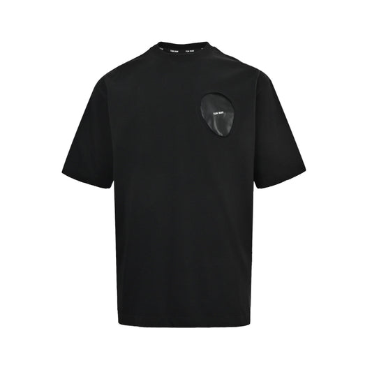 TEAM WANG 25ss bubble design short sleeves