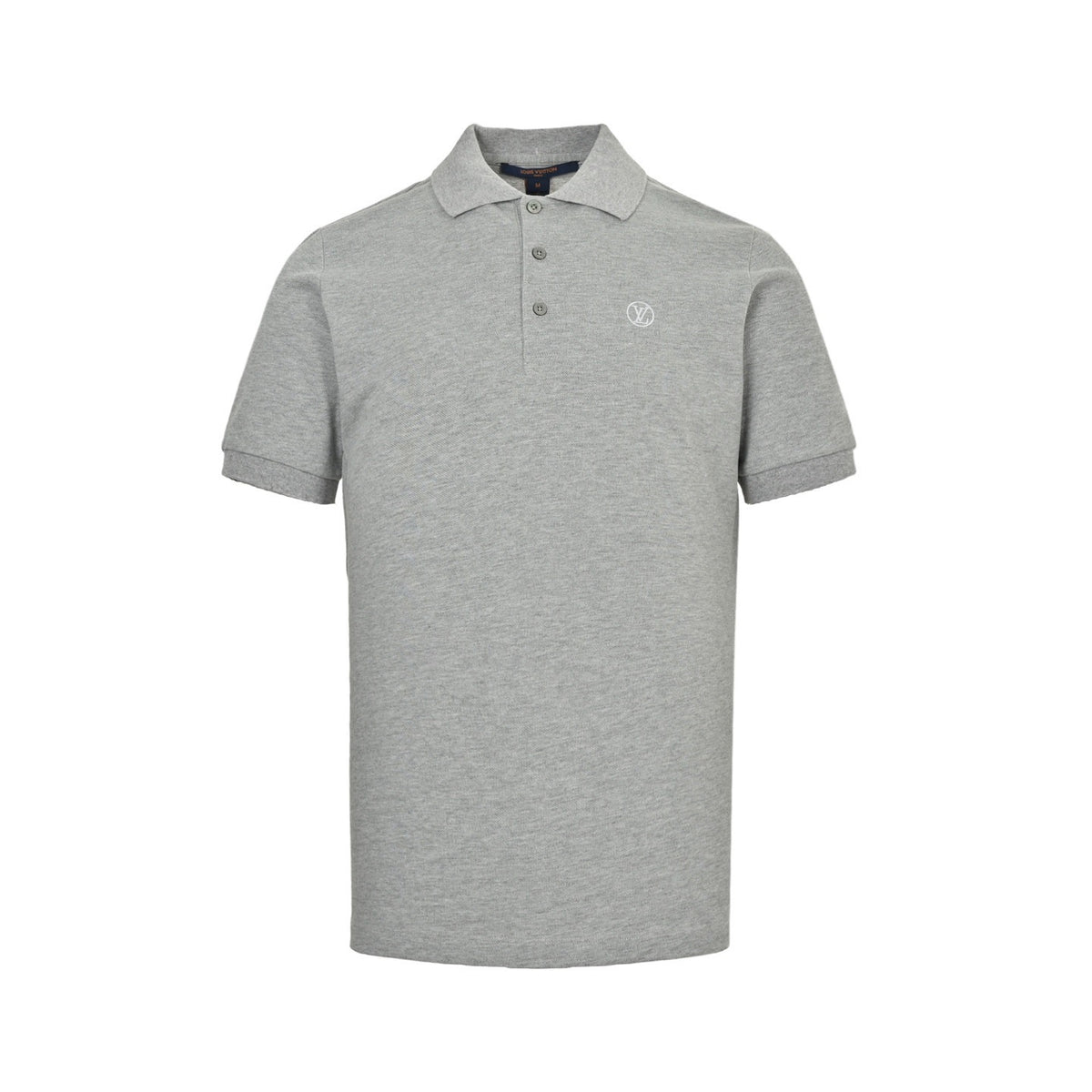 Louis Vuitton classic embroidered letter small label Polo short sleeves