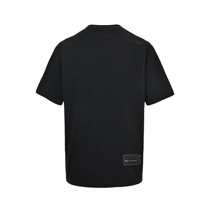We11 Done simple letter printed short sleeves