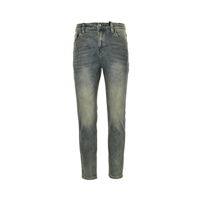 Burberry 24Fw Back Pocket Wheat Horse Embroidered Jeans