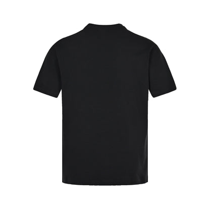 Louis Vuitton classic chest embroidered small label short sleeves