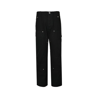 Chrome Hearts Sanskrit rivet overalls