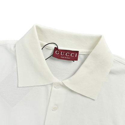 Gucci GG embroidered Polo short sleeves