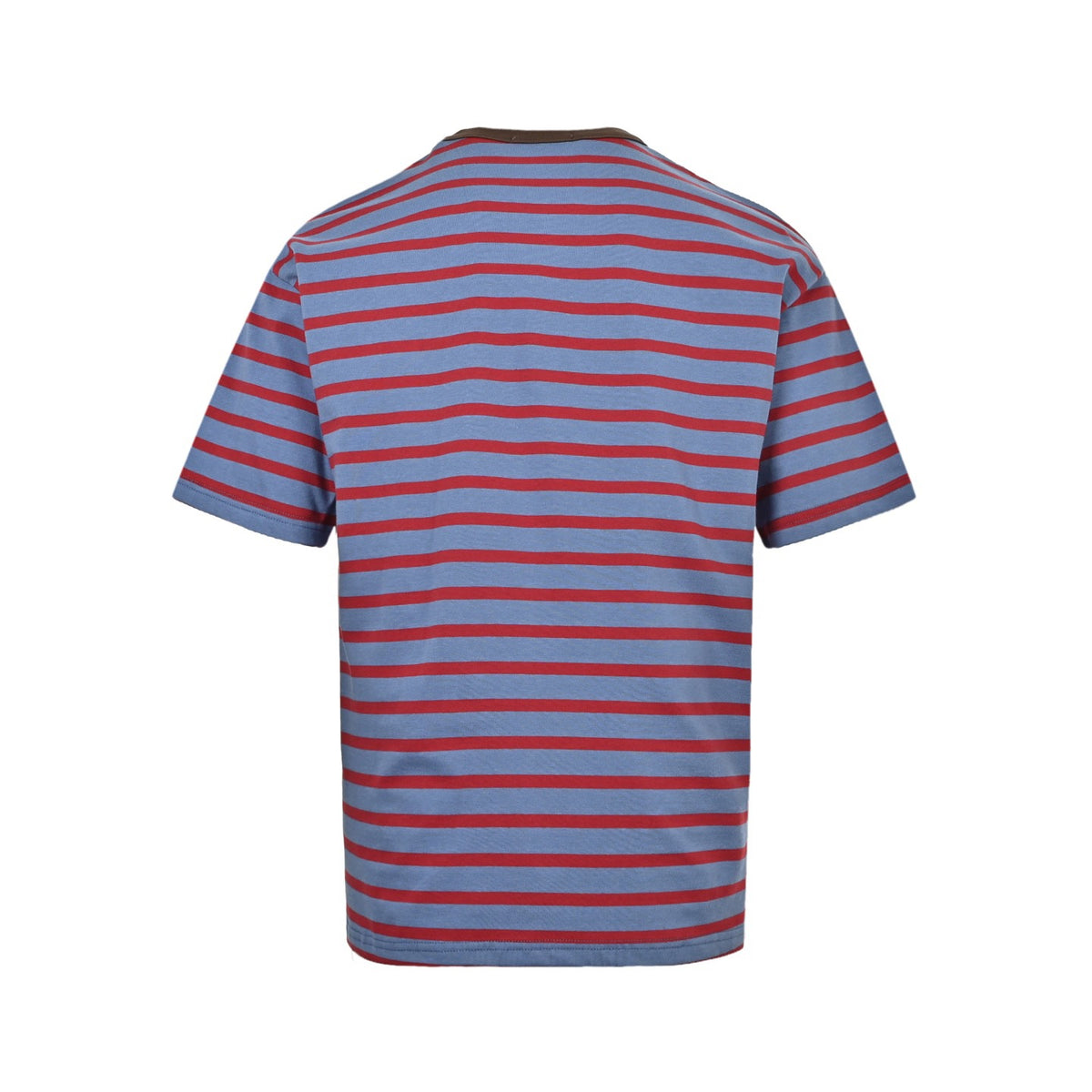 Prada pocket label striped short sleeves