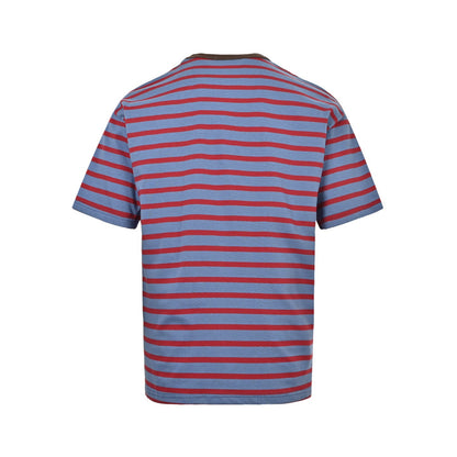 Prada pocket label striped short sleeves