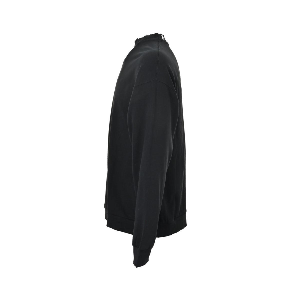 Balenciaga round neck sweatshirt with letter embroidery on the back neck