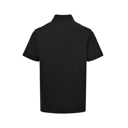 Burberry Polo short sleeves with letter embroidery on the chest