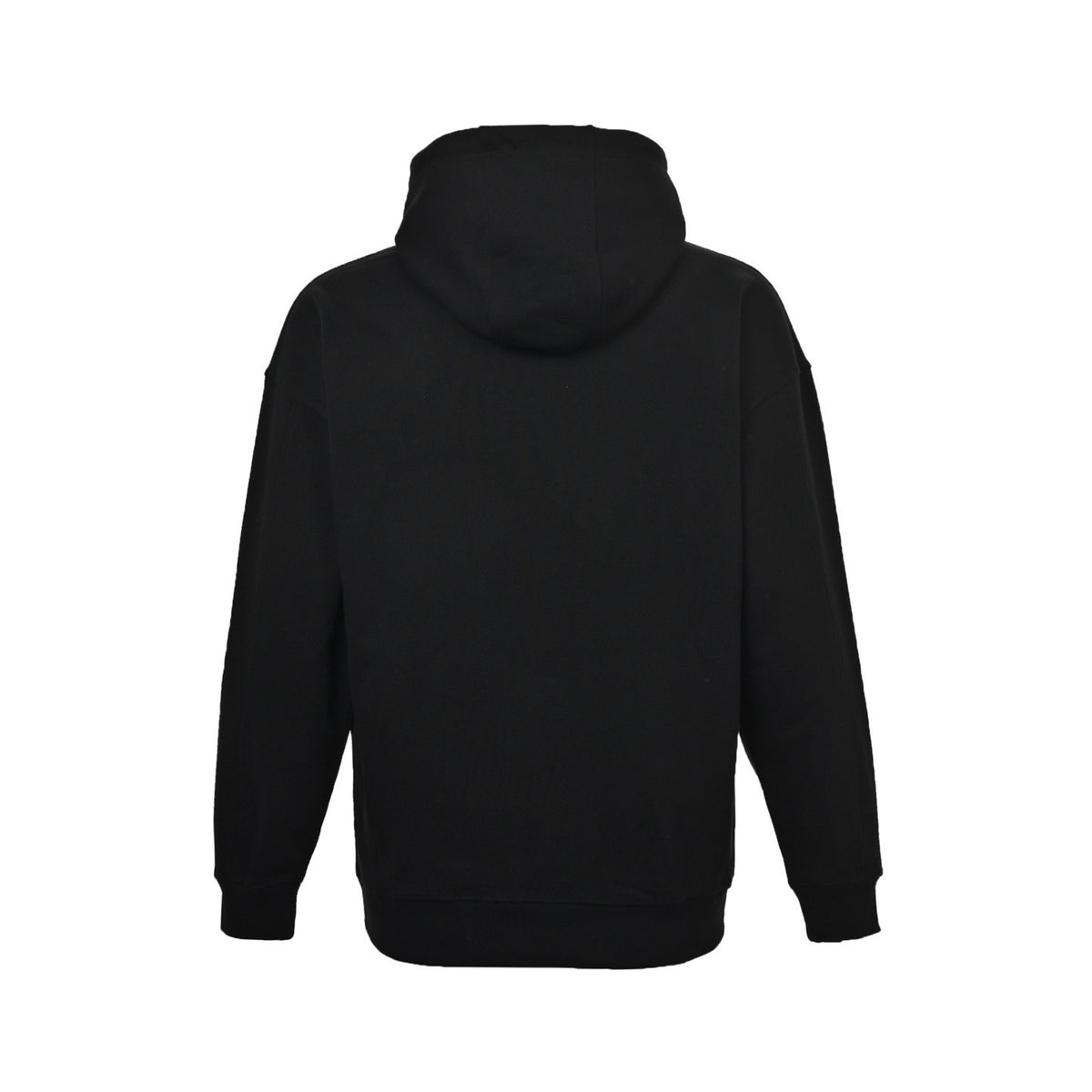 Loewe/Luo Yiwei 24Fw leather drawstring embroidered logo hooded sweatshirt