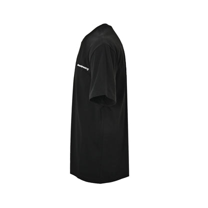 Alexander Wang small letters LOGO foam short sleeves on the chest