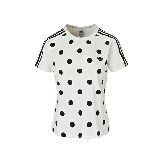 Adidas women's clover polka dot short sleeves