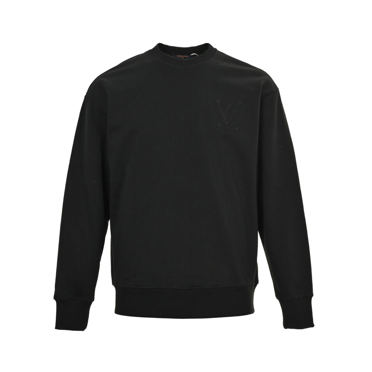 Louis Vuitton 25Fw front and back logo embroidered crew neck sweatshirt