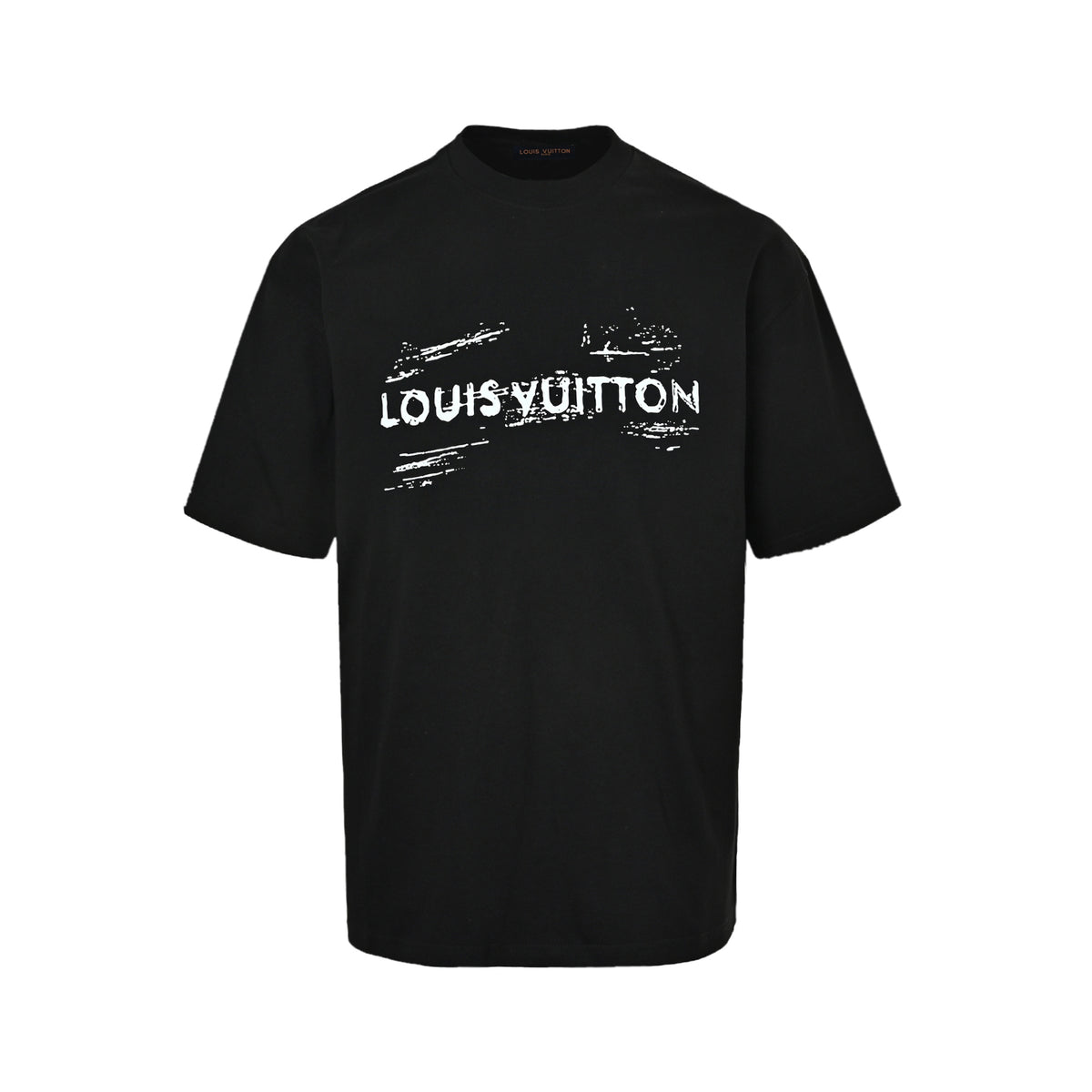 Louis Vuitton mottled logo printed letter short sleeves