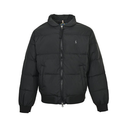 RALPH LAUREN X12 black and gray pony logo down jacket