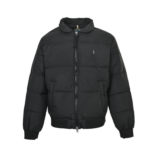 RALPH LAUREN X12 black and gray pony logo down jacket