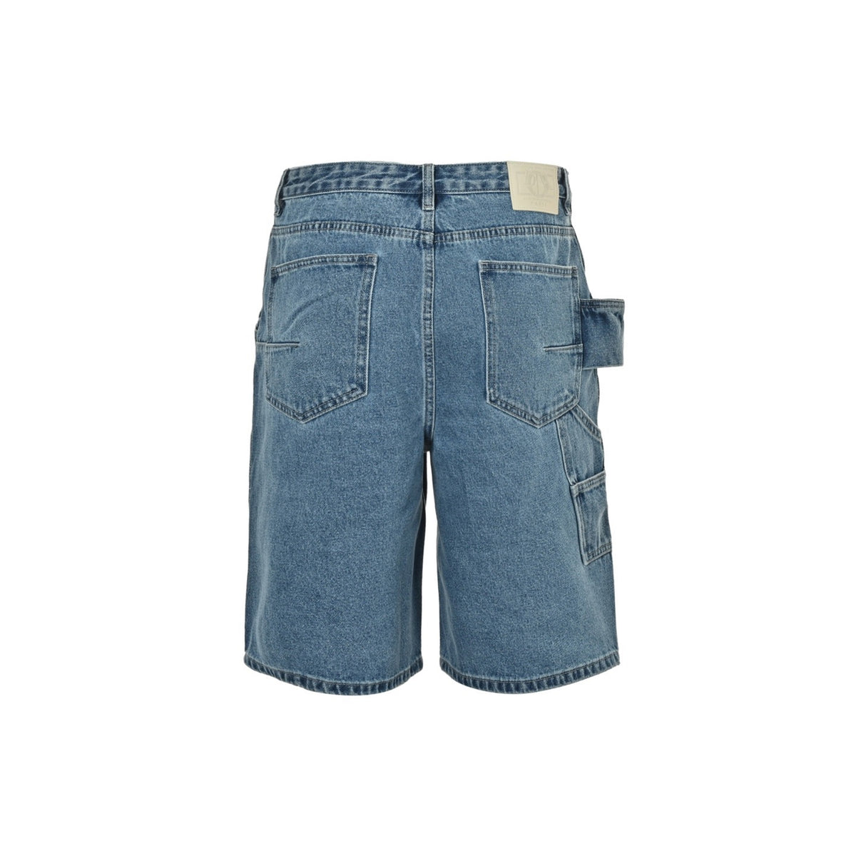 Dior 24ss cannage embroidered workwear denim shorts