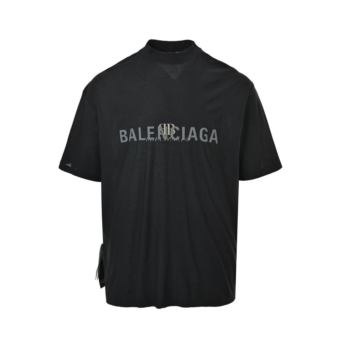 Balenciaga reversible letter print short sleeves