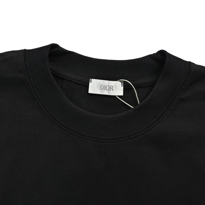 Dior reflective printed triangle icon short sleeves