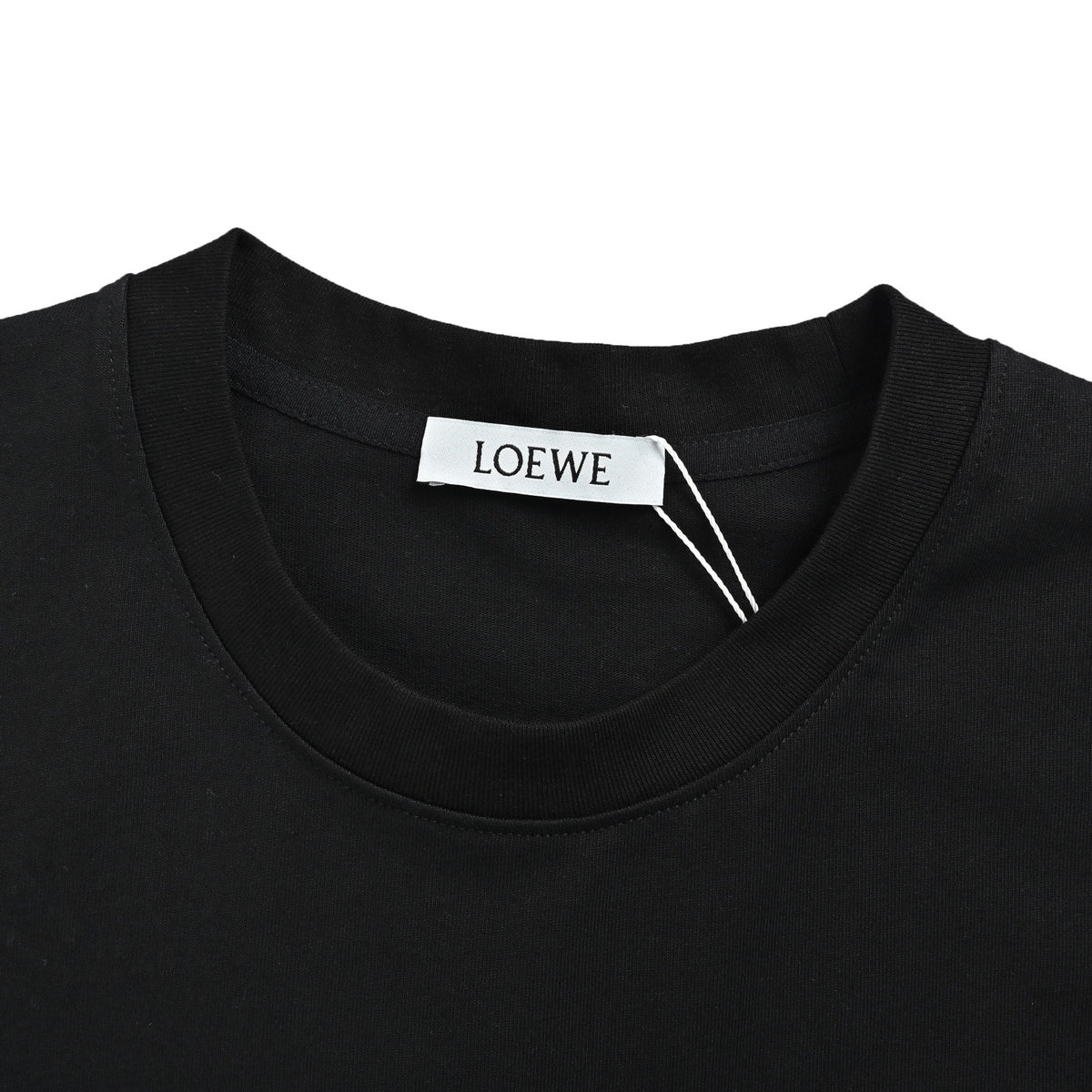 Loewe/Luo Yiwei fake pocket misplaced letter embroidery short sleeves