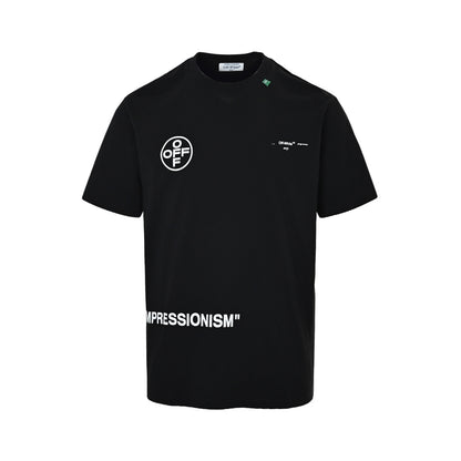 OFF WHITE C/O VIRGIL 19SS 99 pink arrow print short sleeves