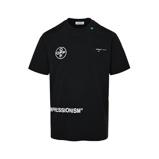 OFF WHITE C/O VIRGIL 19SS 99 pink arrow print short sleeves