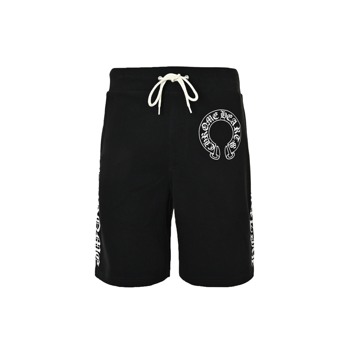 Chrome Hearts Sanskrit scroll print shorts